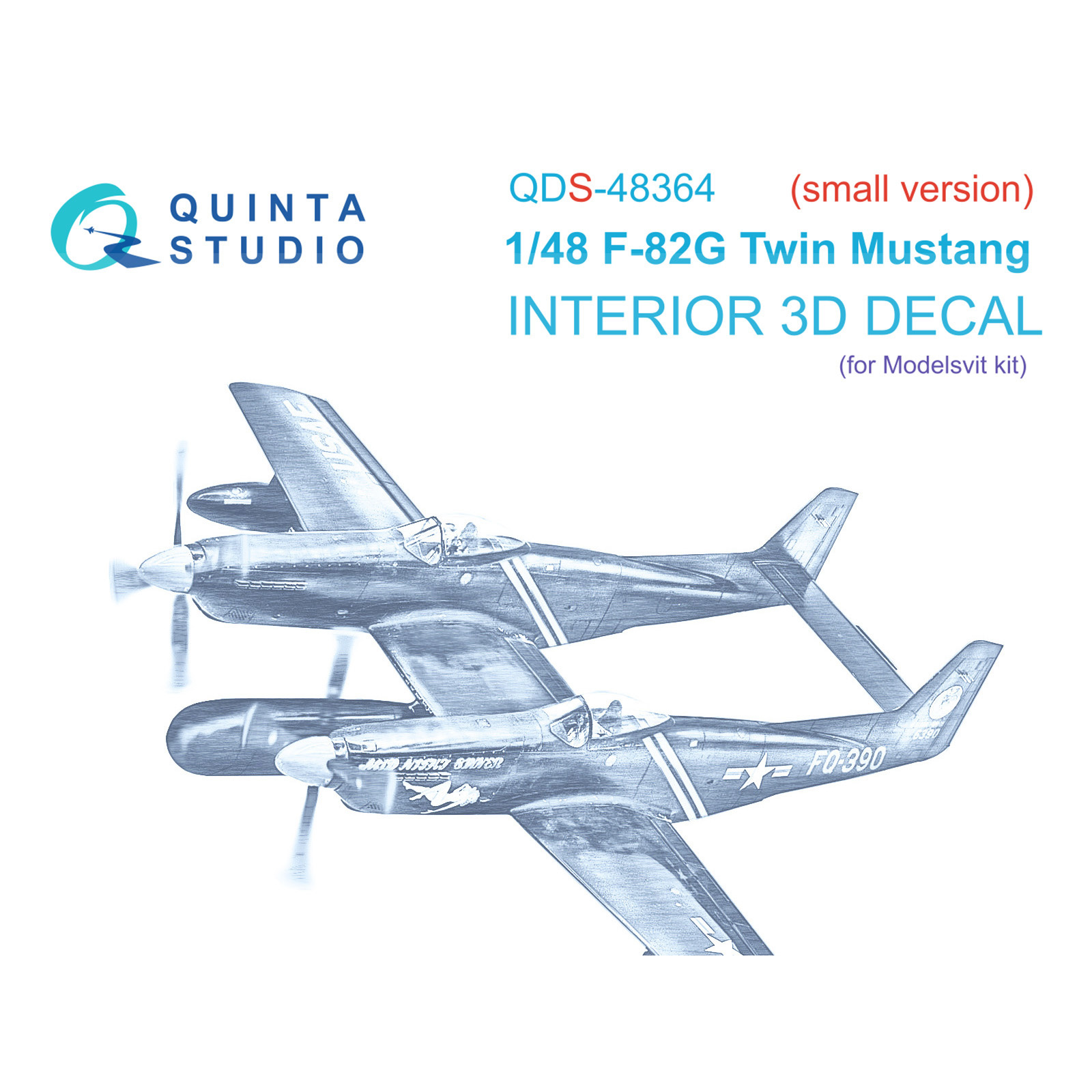3D Декаль интерьера Quinta Studio 1/48 кабины F-82G Twin Mustang Modelsvit QDS-48364, Однотонный
3D Декаль интерьера Quinta Studio 1/48 кабины F-82G Twin Mustang Modelsvit QDS-48364, Однотонный