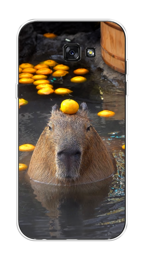 Чехол на Samsung Galaxy A7 2017 "Капибара отдыхает", Коричневый;оранжевый;серый, 20950-1
Чехол на Samsung Galaxy A7 2017 "Капибара отдыхает", Коричневый;оранжевый;серый, 20950-1