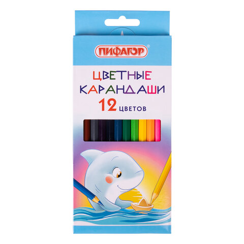 Карандаши цветные Пифагор Рыбки, 12 цветов, классические, заточенные, 181816, Голубой;желтый;зеленый;коричневый;красный;розовый;серый;синий;фиолетовый;черный
Карандаши цветные Пифагор Рыбки, 12 цветов, классические, заточенные, 181816, Голубой;желтый;зеленый;коричневый;красный;розовый;серый;синий;фиолетовый;черный
