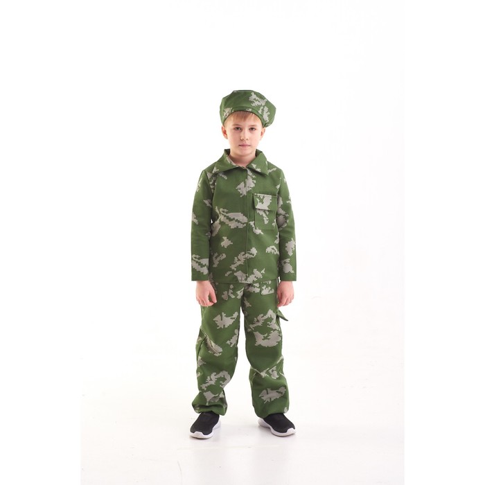 Карнавальный костюм "Пограничник", берет, куртка, штаны, 3-5 лет, рост 104-116 см, Пограничник
Карнавальный костюм "Пограничник", берет, куртка, штаны, 3-5 лет, рост 104-116 см, Пограничник