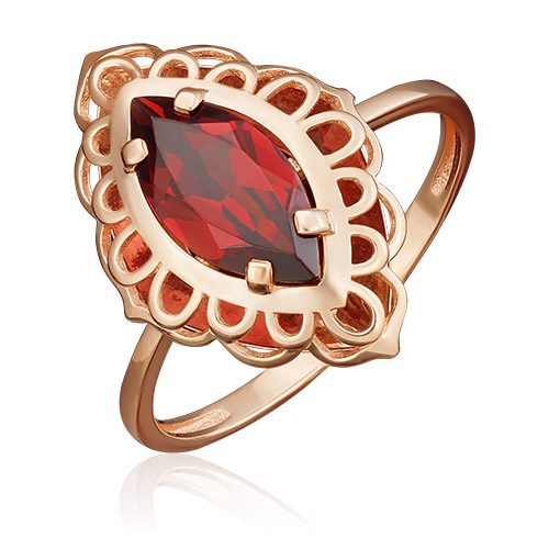 Кольцо из красного золота с гранатом р. 19 PLATINA jewelry 01-4806-00-204-1110-46, 01-4806-00-204-1110-46
Кольцо из красного золота с гранатом р. 19 PLATINA jewelry 01-4806-00-204-1110-46, 01-4806-00-204-1110-46
