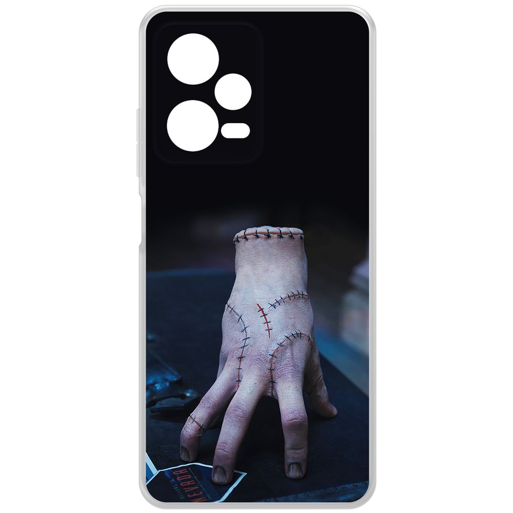 Чехол-накладка Krutoff Clear Case Уэнсдей Аддамс - Вещь для Xiaomi Redmi Note 12 Pro 5G, Прозрачный
Чехол-накладка Krutoff Clear Case Уэнсдей Аддамс - Вещь для Xiaomi Redmi Note 12 Pro 5G, Прозрачный