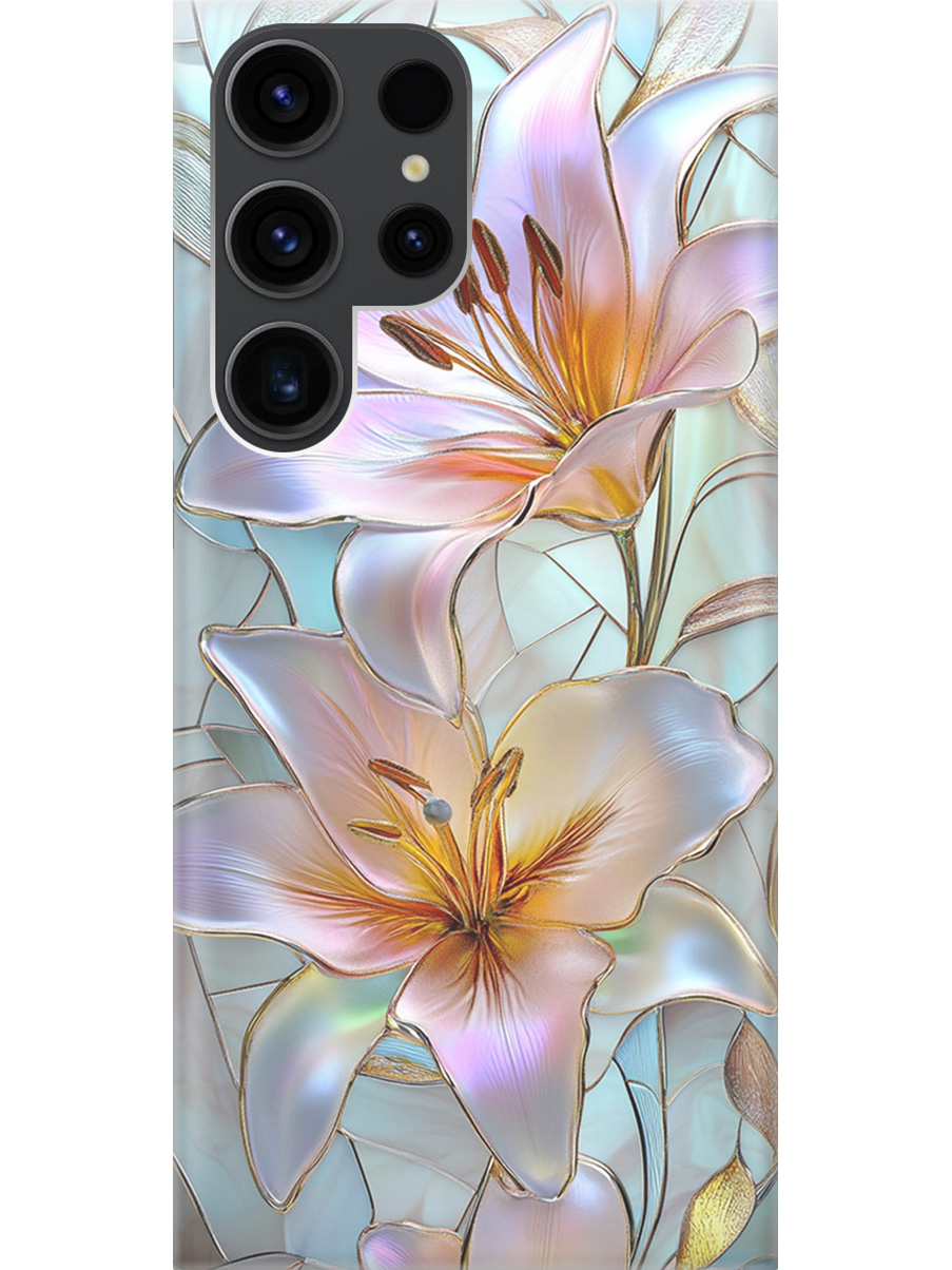 Силиконовый чехол на Samsung Galaxy S23 Ultra с принтом "Витраж с лилиями", Прозрачный;белый;голубой;розовый, 767959423
Силиконовый чехол на Samsung Galaxy S23 Ultra с принтом "Витраж с лилиями", Прозрачный;белый;голубой;розовый, 767959423
