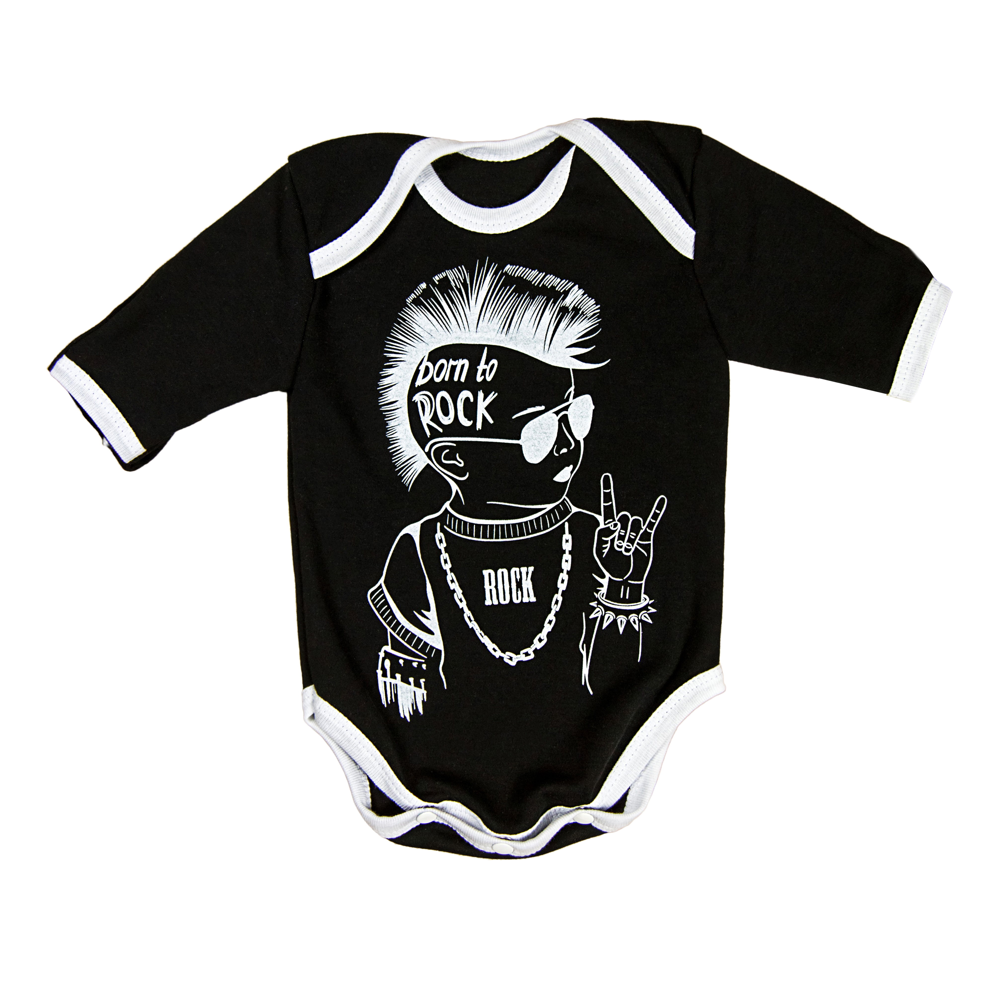 Боди детское с длинным рукавом Amarobaby (ROCK BABY 01 BORN TO ROCK) черный 56, AMARO-ODR20
Боди детское с длинным рукавом Amarobaby (ROCK BABY 01 BORN TO ROCK) черный 56, AMARO-ODR20