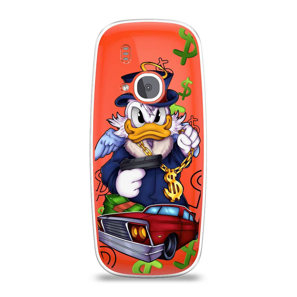 Чехол на Nokia 3310 (2017) "Scrooge McDuck with a Gold Chain", Красный;синий;белый, 120550-6
Чехол на Nokia 3310 (2017) "Scrooge McDuck with a Gold Chain", Красный;синий;белый, 120550-6