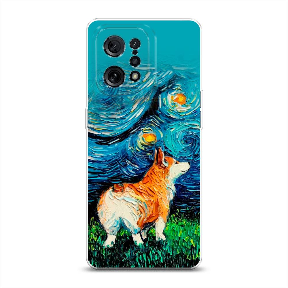 Чехол для Oppo Find X5 "Корги звёздная ночь", Коричневый;белый;зеленый, 259750-1
Чехол для Oppo Find X5 "Корги звёздная ночь", Коричневый;белый;зеленый, 259750-1