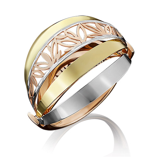 Кольцо из комбинированного золота р. 18,5 PLATINA jewelry 01-4782-00-000-1140-48, 01-4782-00-000-1140-48
Кольцо из комбинированного золота р. 18,5 PLATINA jewelry 01-4782-00-000-1140-48, 01-4782-00-000-1140-48