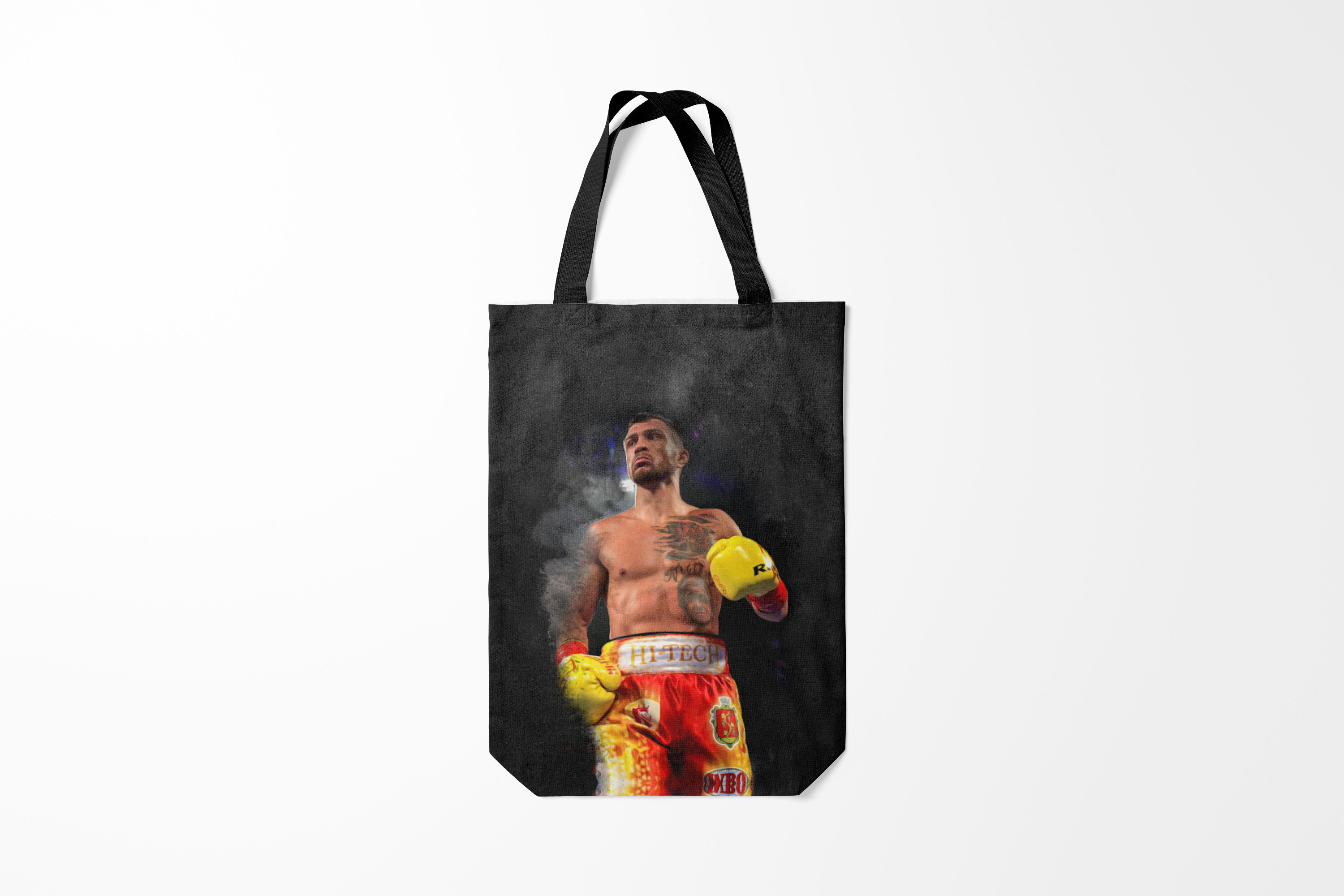 фото Сумка шоппер женская burnettie бокс vasyl lomachenko 2, разноцветный