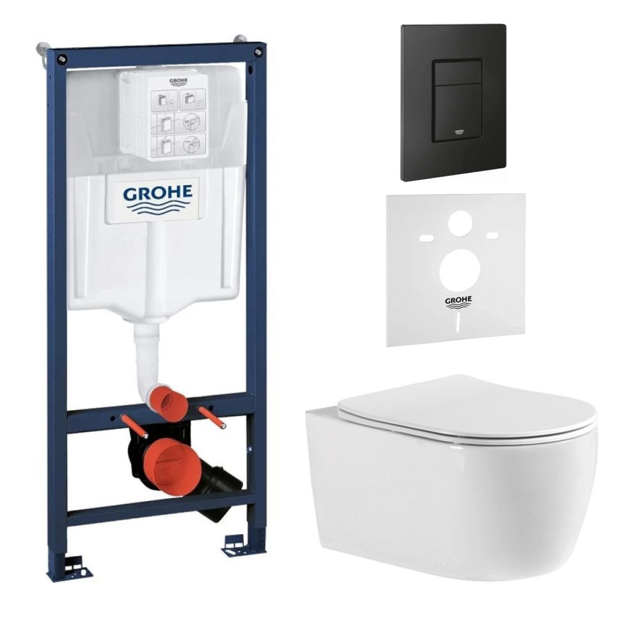 Комплект инсталляции GROHE с унитазом Aquatek ЕВРОПА New и сиденьем с микролифтом (NW0192)
Комплект инсталляции GROHE с унитазом Aquatek ЕВРОПА New и сиденьем с микролифтом (NW0192)