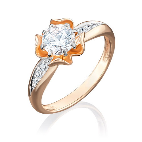 Кольцо из красного золота с фианитом р. 15,5 PLATINA jewelry 01-4910-00-501-1110-38, 01-4910-00-501-1110-38
Кольцо из красного золота с фианитом р. 15,5 PLATINA jewelry 01-4910-00-501-1110-38, 01-4910-00-501-1110-38