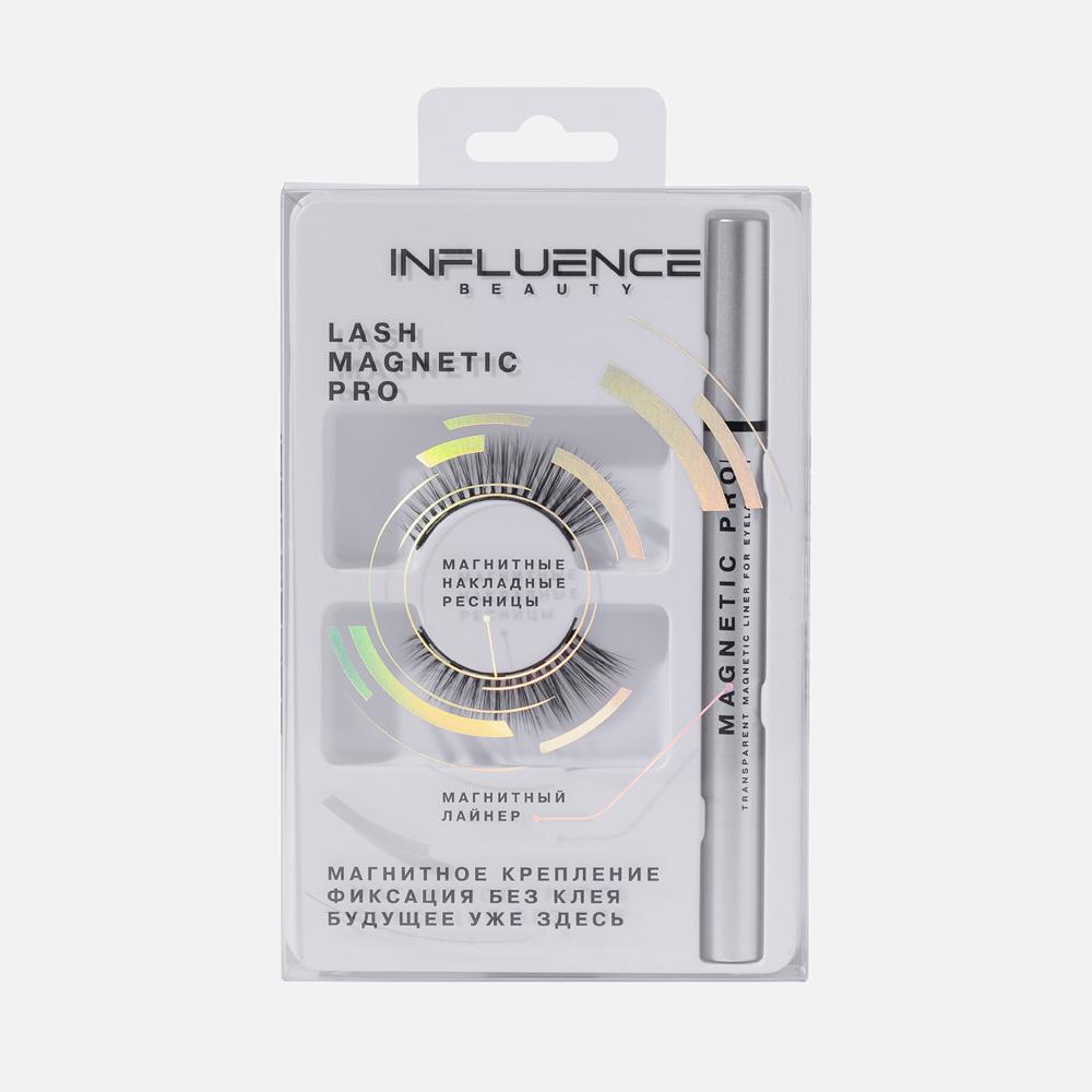 Магнитные накладные ресницы Influence Beauty Lash Magnetic Pro с магнитным лайнером, Черный
Магнитные накладные ресницы Influence Beauty Lash Magnetic Pro с магнитным лайнером, Черный