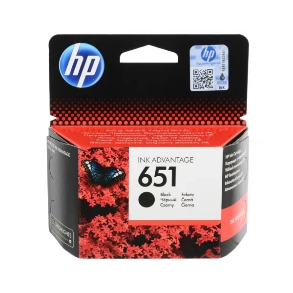 Картридж для струйного принтера HP 651 черный C2P10AE () черный, оригинальный, C2P10AE
Картридж для струйного принтера HP 651 черный C2P10AE () черный, оригинальный, C2P10AE