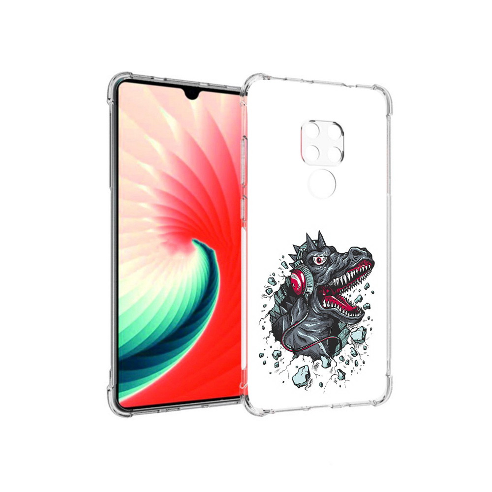Чехол MyPads Tocco для Huawei Mate 20 Нарисованный динозавр в наушниках, Прозрачный, Tocco
Чехол MyPads Tocco для Huawei Mate 20 Нарисованный динозавр в наушниках, Прозрачный, Tocco
