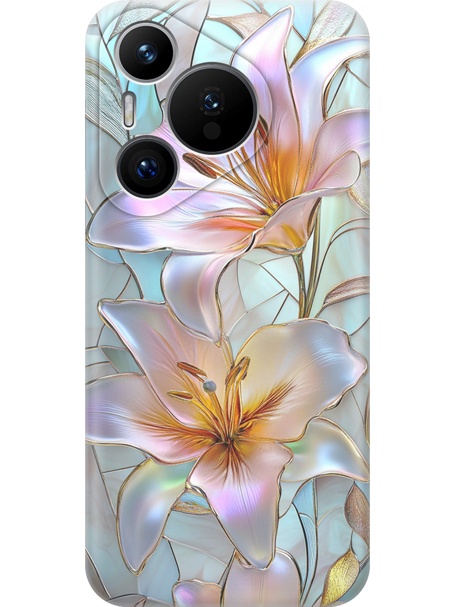 Силиконовый чехол на Huawei Pura 70 с принтом "Витраж с лилиями", Прозрачный;белый;голубой;розовый, 782624623
Силиконовый чехол на Huawei Pura 70 с принтом "Витраж с лилиями", Прозрачный;белый;голубой;розовый, 782624623