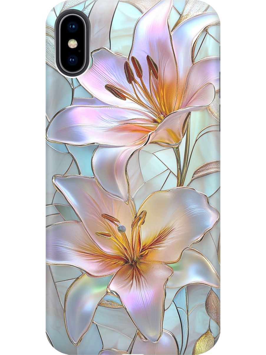 Силиконовый чехол на Apple iPhone Xs / X с принтом "Витраж с лилиями", Прозрачный;белый;голубой;розовый, 715365423
Силиконовый чехол на Apple iPhone Xs / X с принтом "Витраж с лилиями", Прозрачный;белый;голубой;розовый, 715365423