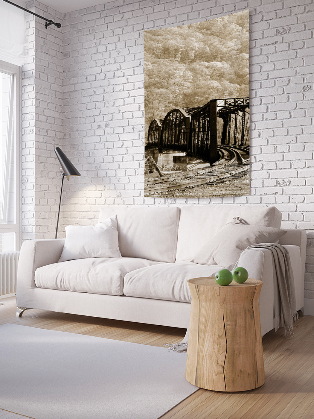 Вертикальное фотопанно на стену JoyArty Железнодорожный мост 100x150 см, Железнодорожный мост
Вертикальное фотопанно на стену JoyArty Железнодорожный мост 100x150 см, Железнодорожный мост
