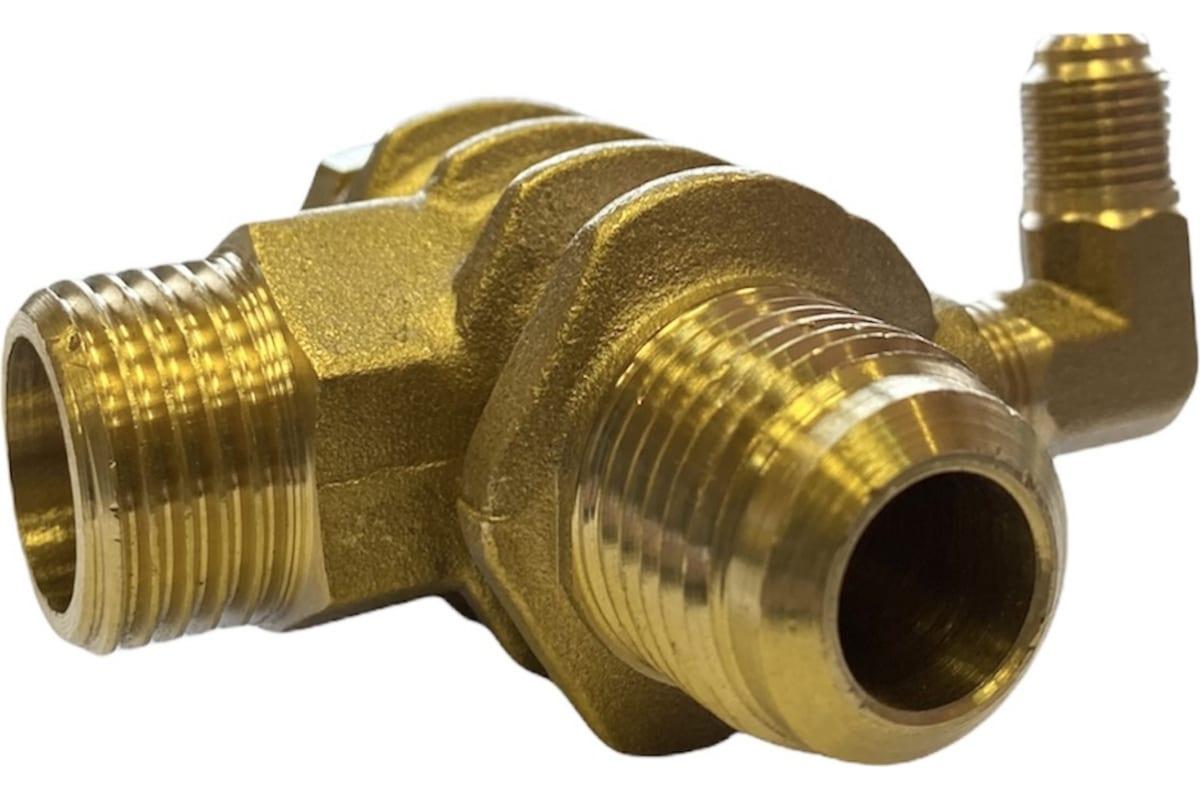 Клапан обратный для компрессора резьба наружная M3/4хM3/4 Pegas pneumatic 4307, Золотистый
Клапан обратный для компрессора резьба наружная M3/4хM3/4 Pegas pneumatic 4307, Золотистый