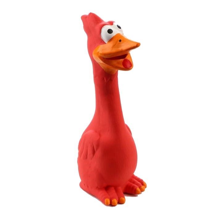 Игрушка Пижон пищащая для собак из латекса Я - Утка, я улыбаюсь!, 19 см, красная/жёлтая
Игрушка Пижон пищащая для собак из латекса Я - Утка, я улыбаюсь!, 19 см, красная/жёлтая