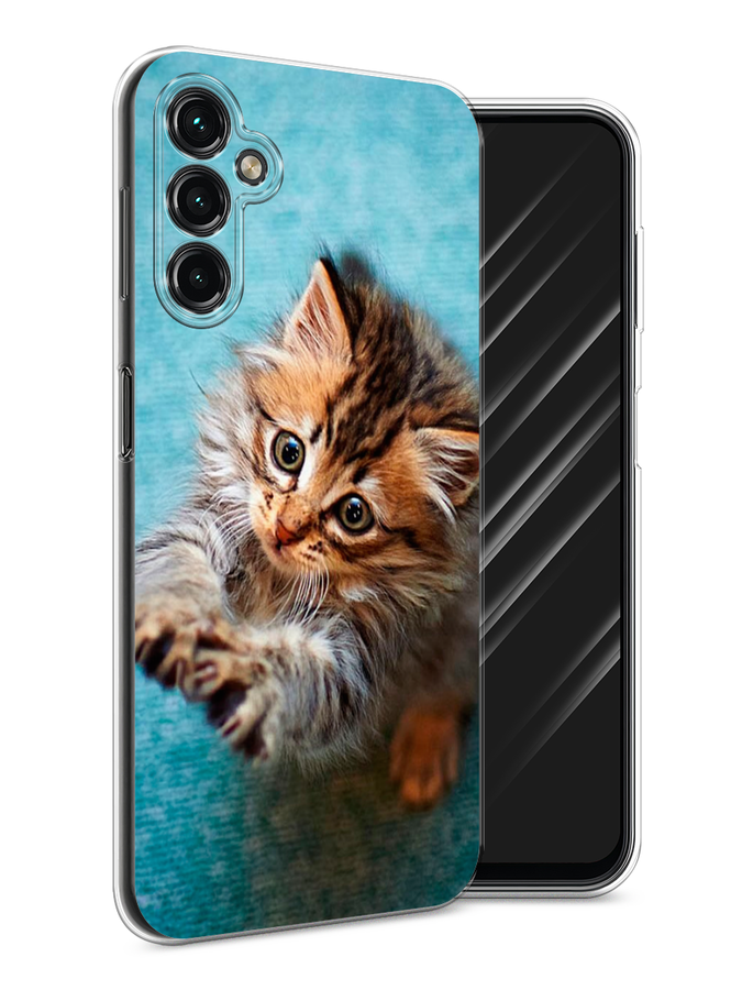 Чехол Awog на Samsung Galaxy A24 "Котенок просит есть", Бирюзовый;коричневый;белый, 2108050-2
Чехол Awog на Samsung Galaxy A24 "Котенок просит есть", Бирюзовый;коричневый;белый, 2108050-2