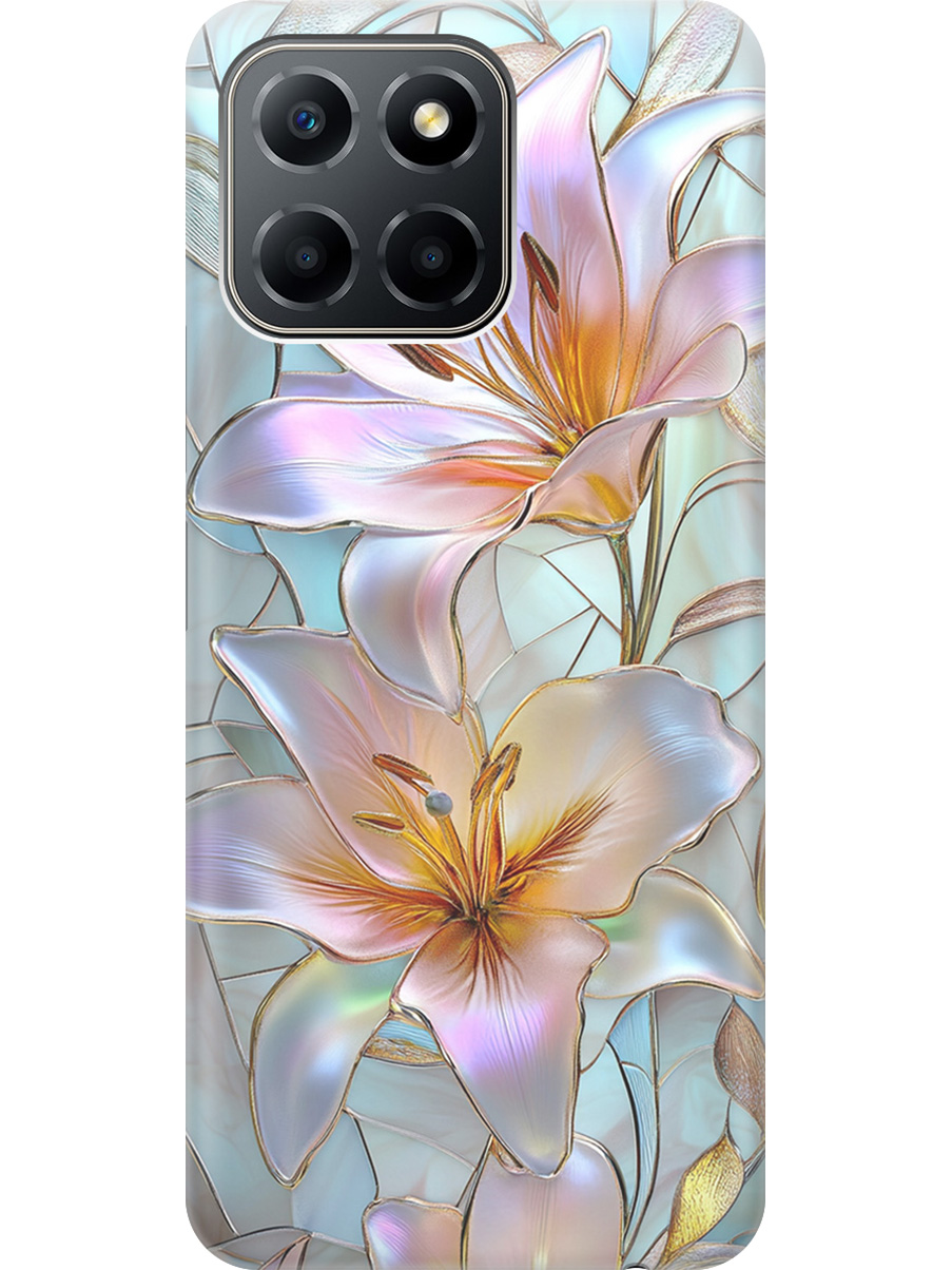 Силиконовый чехол на Honor X6 / X8 5G с принтом "Витраж с лилиями", Прозрачный;белый;голубой;розовый, 762092223
Силиконовый чехол на Honor X6 / X8 5G с принтом "Витраж с лилиями", Прозрачный;белый;голубой;розовый, 762092223