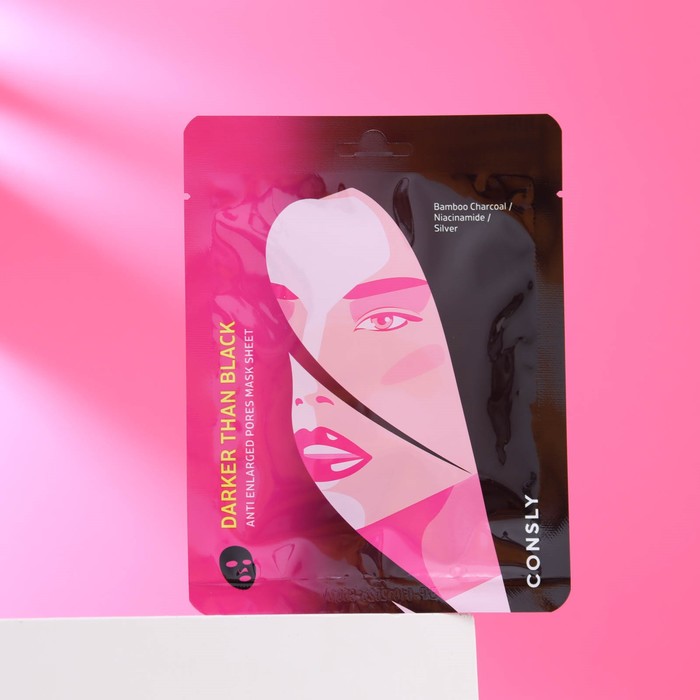 Тканевая маска Consly против расширенных пор, 25мл 
Тканевая маска Consly против расширенных пор, 25мл