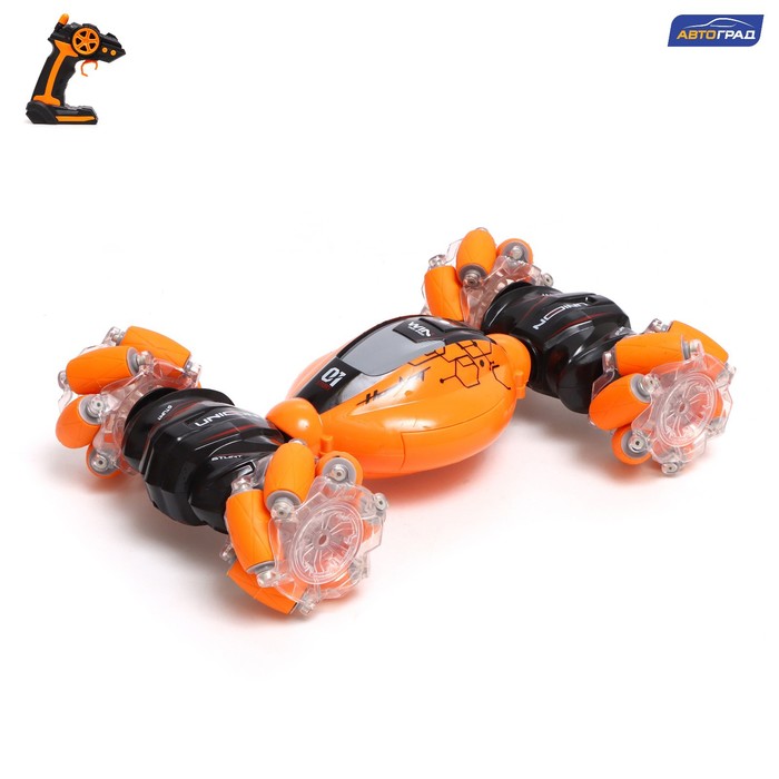 Перевёртыш радиоуправляемый CLIMBER, 1:16, 4WD, световые эффекты, работает от аккумулятора, Радиоуправляемая игрушка
Перевёртыш радиоуправляемый CLIMBER, 1:16, 4WD, световые эффекты, работает от аккумулятора, Радиоуправляемая игрушка