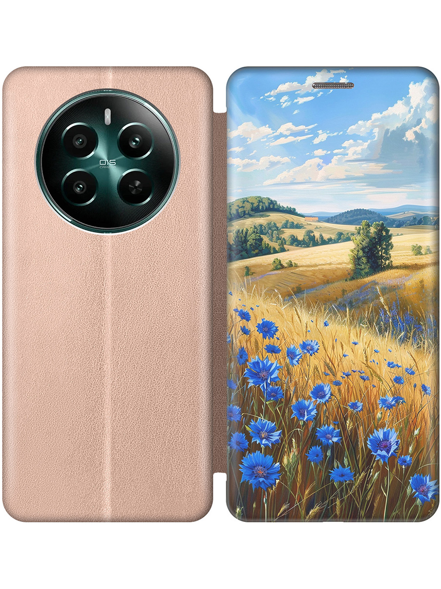 Чехол-книжка на Realme 12+ 5g / Narzo 70 Pro 5g с принтом "Поле васильков" золотой, Золотистый;голубой;бежевый, 783983221
Чехол-книжка на Realme 12+ 5g / Narzo 70 Pro 5g с принтом "Поле васильков" золотой, Золотистый;голубой;бежевый, 783983221