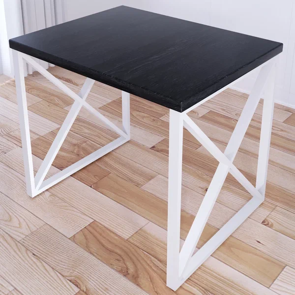 Стол кухонный Solarius Loft 70x60х75, черный оникс, белые ножки, Loft с крестообразными ножками 70x60х75
Стол кухонный Solarius Loft 70x60х75, черный оникс, белые ножки, Loft с крестообразными ножками 70x60х75