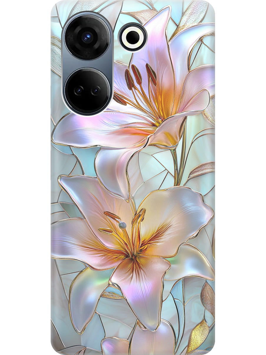 Силиконовый чехол на Tecno Camon 20/20 Pro с принтом "Витраж с лилиями", Прозрачный;белый;голубой;розовый, 772566023
Силиконовый чехол на Tecno Camon 20/20 Pro с принтом "Витраж с лилиями", Прозрачный;белый;голубой;розовый, 772566023