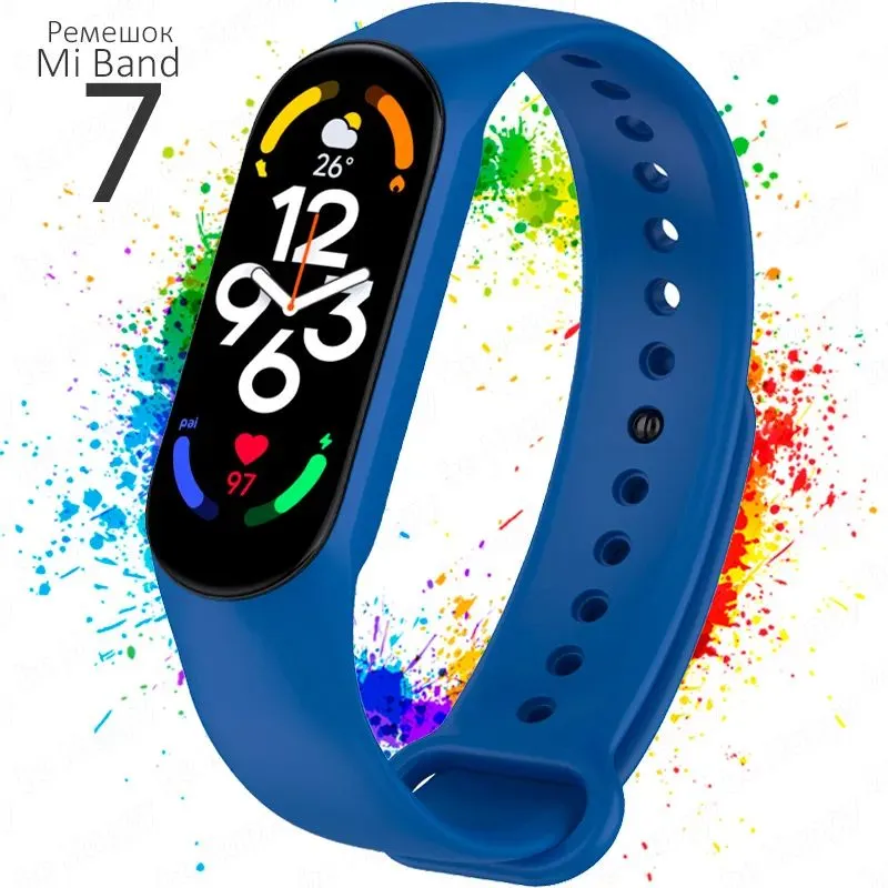 Ремешок для Xiaomi Mi Band 7, 6, 5 (новый дизайн от Mi Band 7) Сапфировый синий
Ремешок для Xiaomi Mi Band 7, 6, 5 (новый дизайн от Mi Band 7) Сапфировый синий