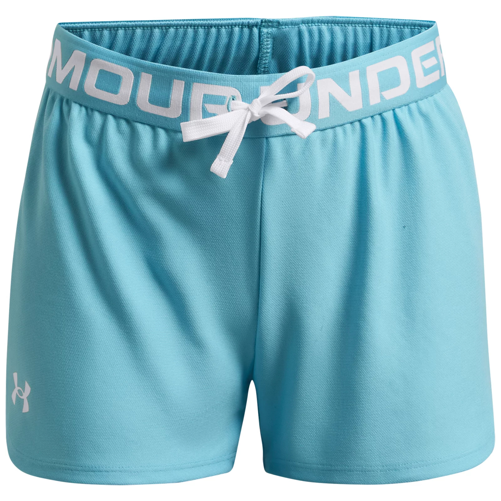 фото Шорты under armour play up solid shorts 1363372-914 цв.голубой р. ylg