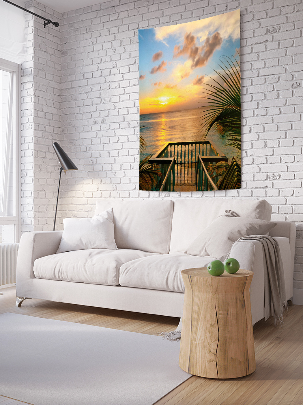 Вертикальное фотопанно на стену JoyArty Пляжный балкон 100x150 см, Пляжный балкон
Вертикальное фотопанно на стену JoyArty Пляжный балкон 100x150 см, Пляжный балкон