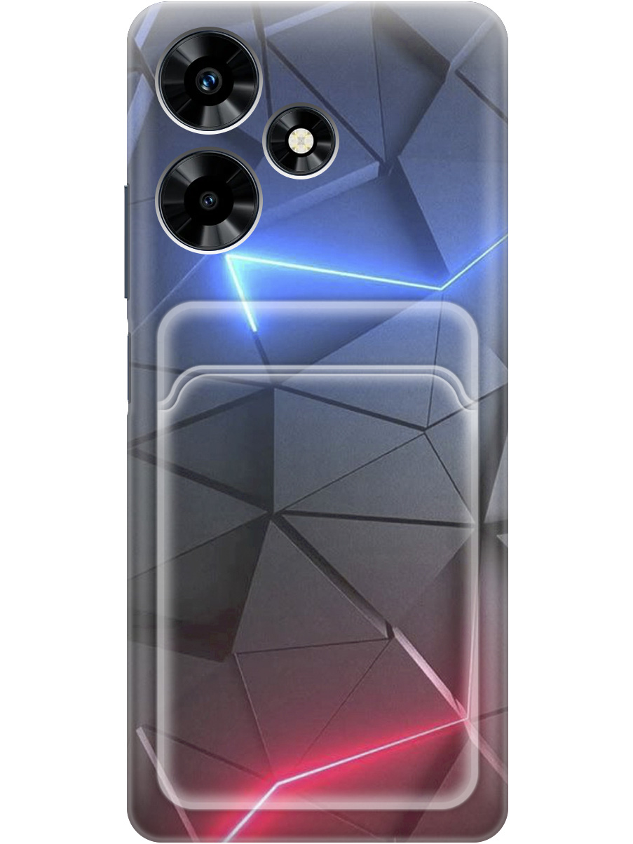Силиконовый чехол на Infinix Hot 30 с рисунком "Графитовые грани", Серый;синий, 20011945
Силиконовый чехол на Infinix Hot 30 с рисунком "Графитовые грани", Серый;синий, 20011945