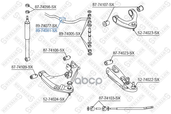 89-74081-Sx Втулка Стабилизатора Переднего Центральная Nissan King Cab D22 4Wd 98>
89-74081-Sx Втулка Стабилизатора Переднего Центральная Nissan King Cab D22 4Wd 98>