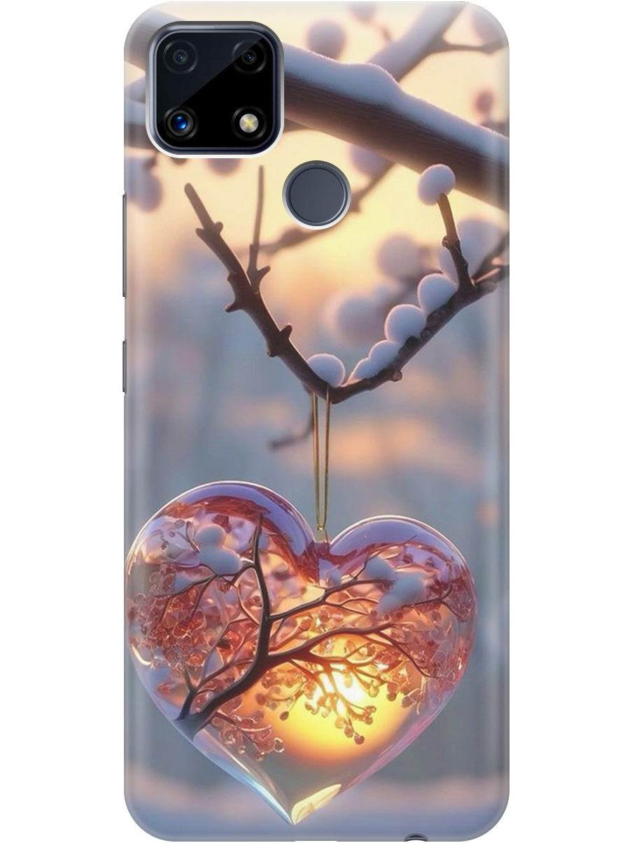 Силиконовый чехол на Realme C25 / C25S с принтом "Ледяное сердце", Прозрачный;белый;желтый;оранжевый, 732395391
Силиконовый чехол на Realme C25 / C25S с принтом "Ледяное сердце", Прозрачный;белый;желтый;оранжевый, 732395391