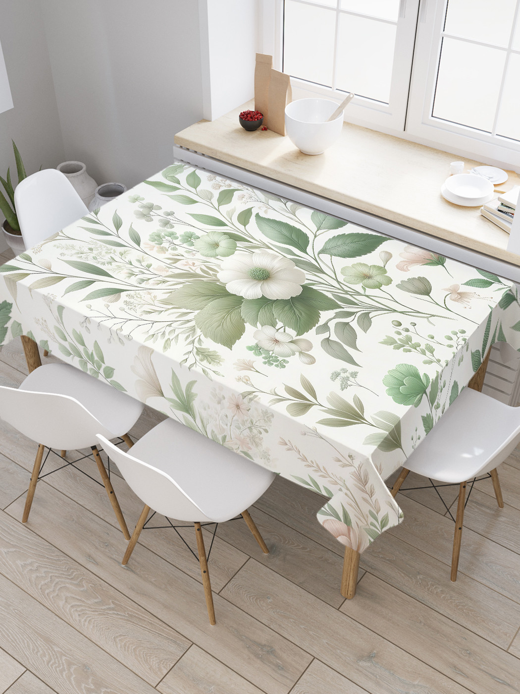 Скатерть JoyArty Миниатюрные веточки 180х145, tc_sd3001_180x145, Зеленый, Миниатюрные веточки
Скатерть JoyArty Миниатюрные веточки 180х145, tc_sd3001_180x145, Зеленый, Миниатюрные веточки