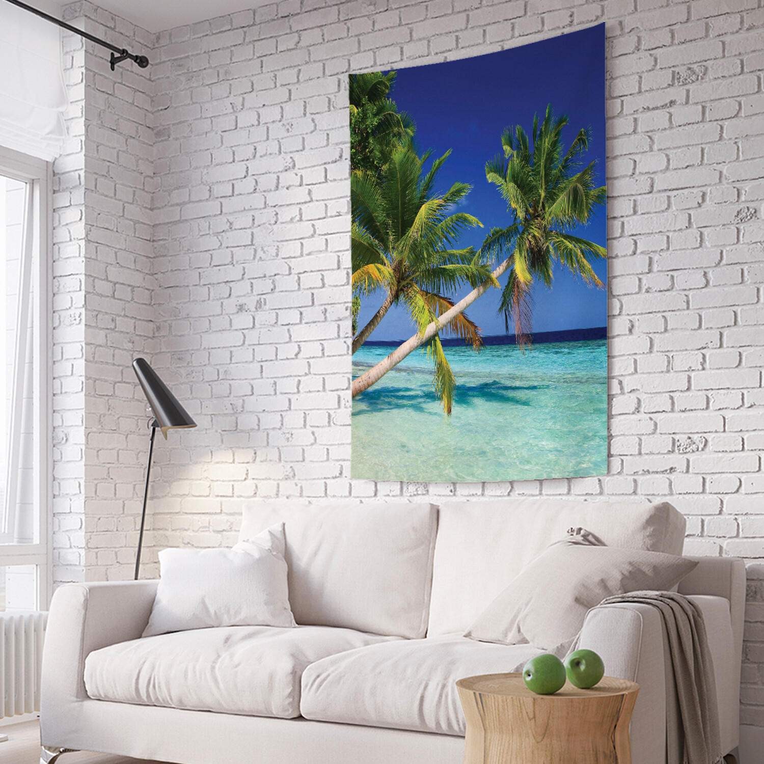 Вертикальное фотопанно на стену JoyArty Наклонившаяся пальму у берега 150x200 см, Наклонившаяся пальму у берега
Вертикальное фотопанно на стену JoyArty Наклонившаяся пальму у берега 150x200 см, Наклонившаяся пальму у берега