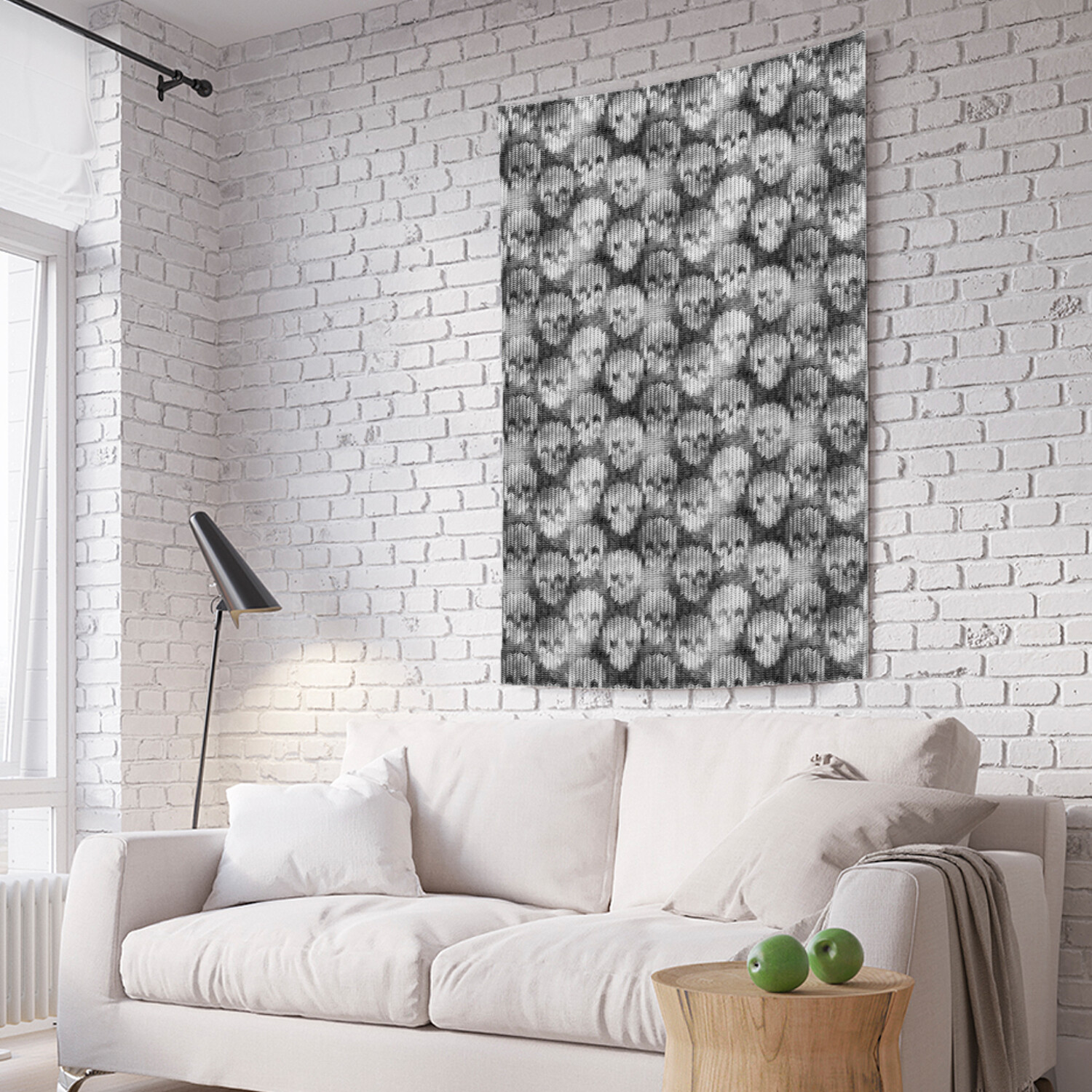 Вертикальное фотопанно на стену JoyArty Призрачные черепа 150x200 см, Призрачные черепа
Вертикальное фотопанно на стену JoyArty Призрачные черепа 150x200 см, Призрачные черепа