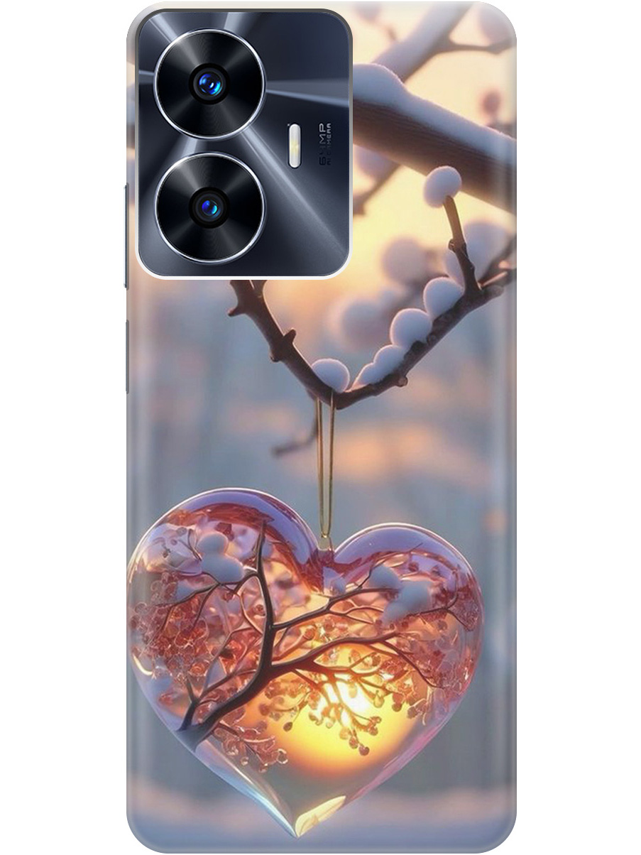 Силиконовый чехол на Realme C55 с принтом "Ледяное сердце", Прозрачный;белый;желтый;оранжевый, 768742791
Силиконовый чехол на Realme C55 с принтом "Ледяное сердце", Прозрачный;белый;желтый;оранжевый, 768742791
