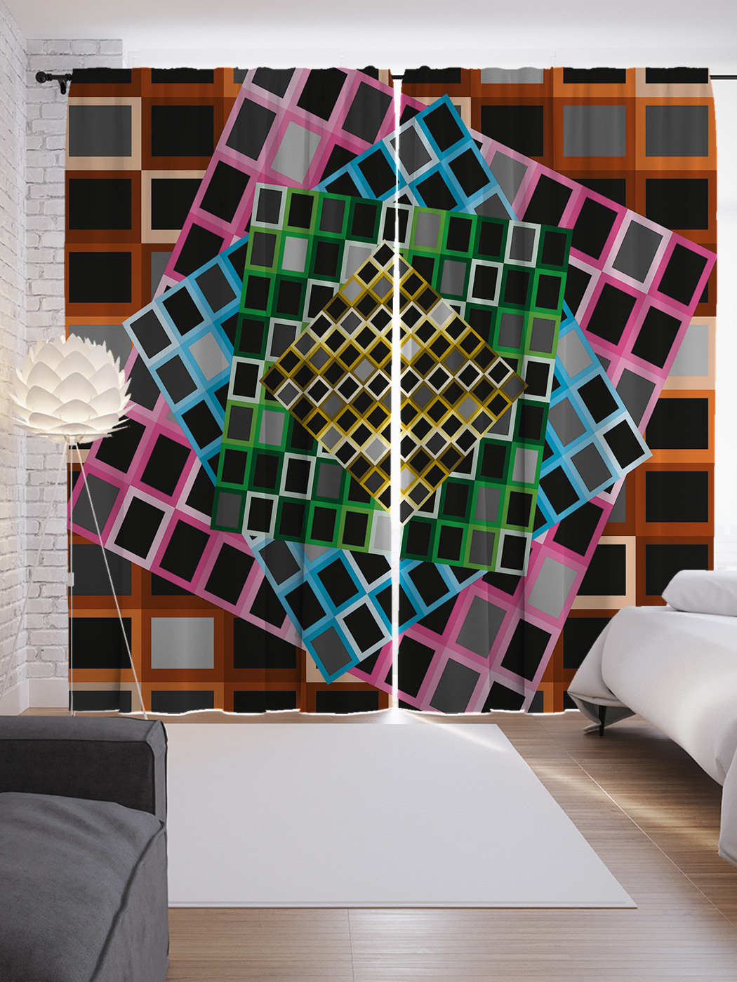 Шторы JoyArty с фотопечатью "Разноцветные кубы" из сатена, 290х265 см, Разноцветные кубы
Шторы JoyArty с фотопечатью "Разноцветные кубы" из сатена, 290х265 см, Разноцветные кубы