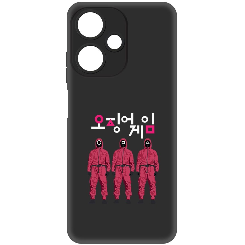 Чехол-накладка Krutoff Soft Case Игра в кальмара-Персонал для Infinix Hot 30 Play черный
Чехол-накладка Krutoff Soft Case Игра в кальмара-Персонал для Infinix Hot 30 Play черный