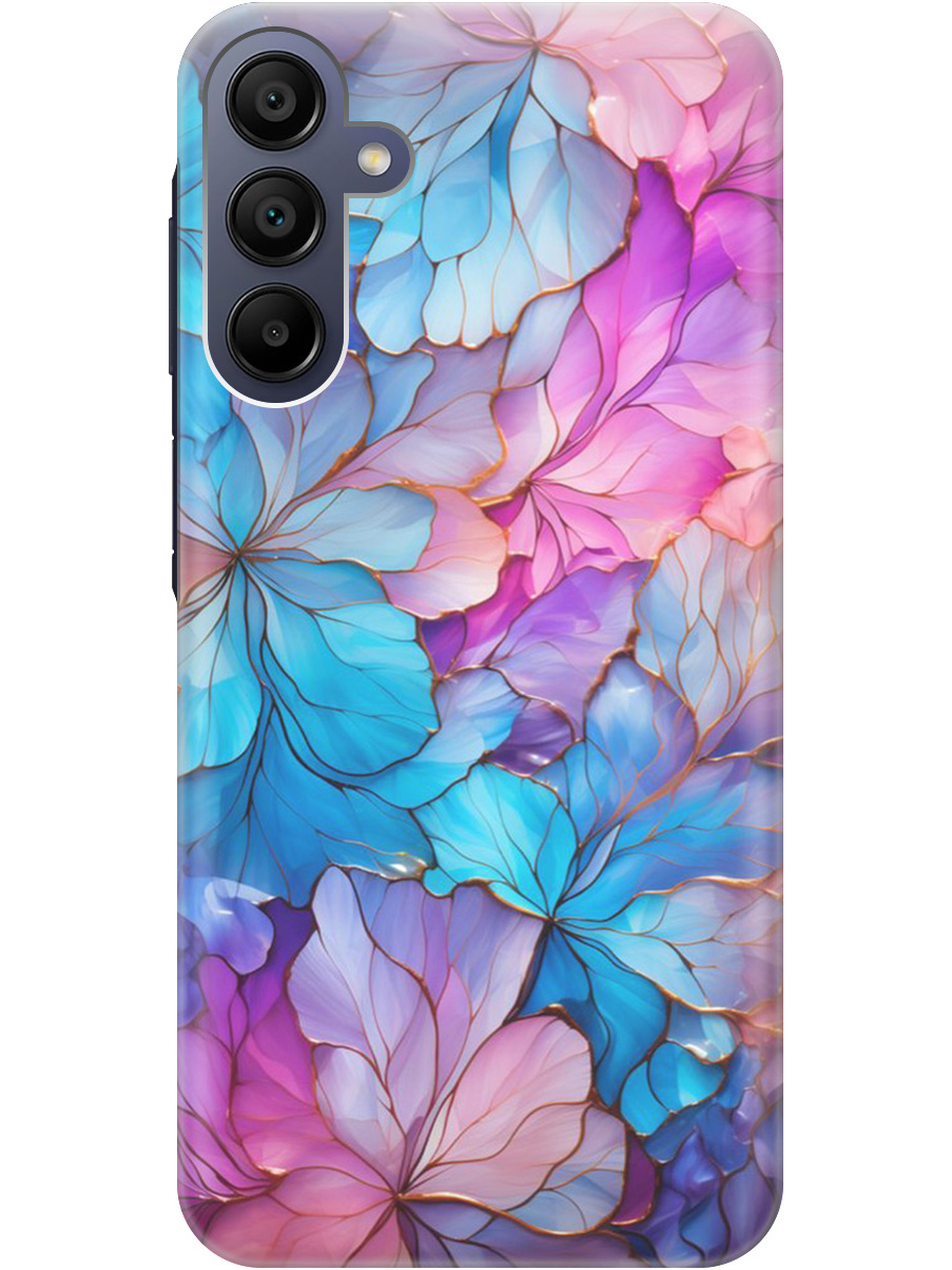 Силиконовый чехол на Samsung Galaxy A15 с рисунком "Цветочный витраж", Голубой;розовый, 20012167
Силиконовый чехол на Samsung Galaxy A15 с рисунком "Цветочный витраж", Голубой;розовый, 20012167