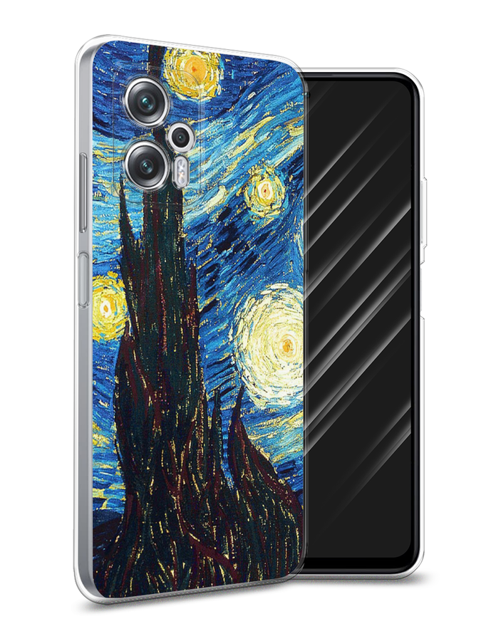 Чехол Awog на Poco X4 GT/Redmi Note 11T Pro/11T Pro Plus "Ван Гог Звездная ночь", Разноцветный, 315550-9
Чехол Awog на Poco X4 GT/Redmi Note 11T Pro/11T Pro Plus "Ван Гог Звездная ночь", Разноцветный, 315550-9