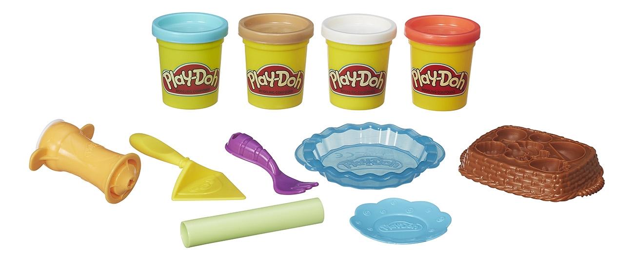 Набор для лепки из пластилина play-doh ягодные тарталетки b3398, Белый;оранжевый;бежевый;голубой, Ягодные тарталетки
Набор для лепки из пластилина play-doh ягодные тарталетки b3398, Белый;оранжевый;бежевый;голубой, Ягодные тарталетки