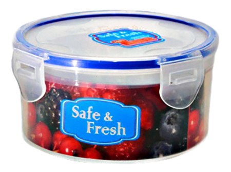 Контейнер для хранения пищи Safe & Fresh 500 мл круглый, Прозрачный;синий, 500 мл круглый
Контейнер для хранения пищи Safe & Fresh 500 мл круглый, Прозрачный;синий, 500 мл круглый