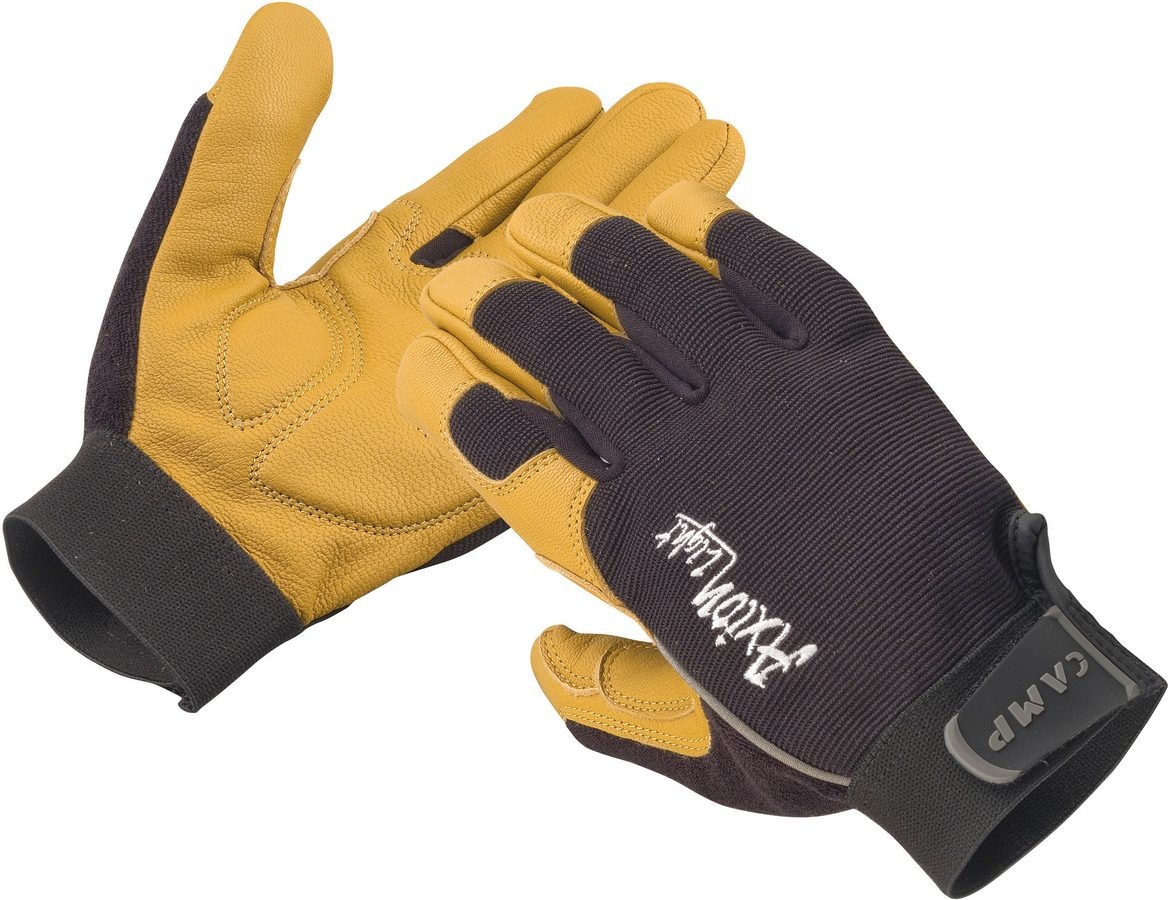 фото Перчатки camp axion light, yellow/black, l