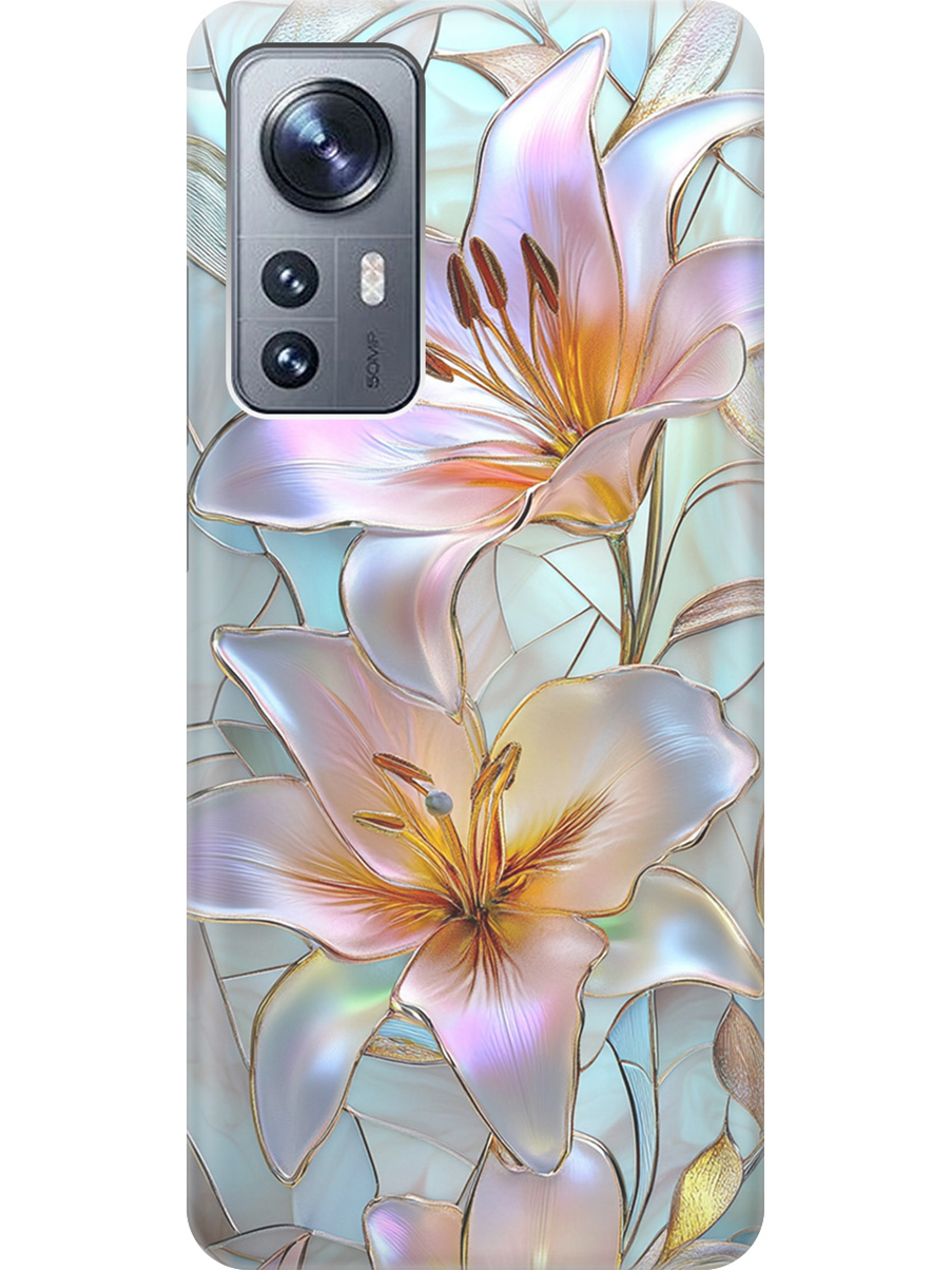 Силиконовый чехол на Xiaomi 12 / 12X / 12S с принтом "Витраж с лилиями", Прозрачный;белый;голубой;розовый, 734580823
Силиконовый чехол на Xiaomi 12 / 12X / 12S с принтом "Витраж с лилиями", Прозрачный;белый;голубой;розовый, 734580823