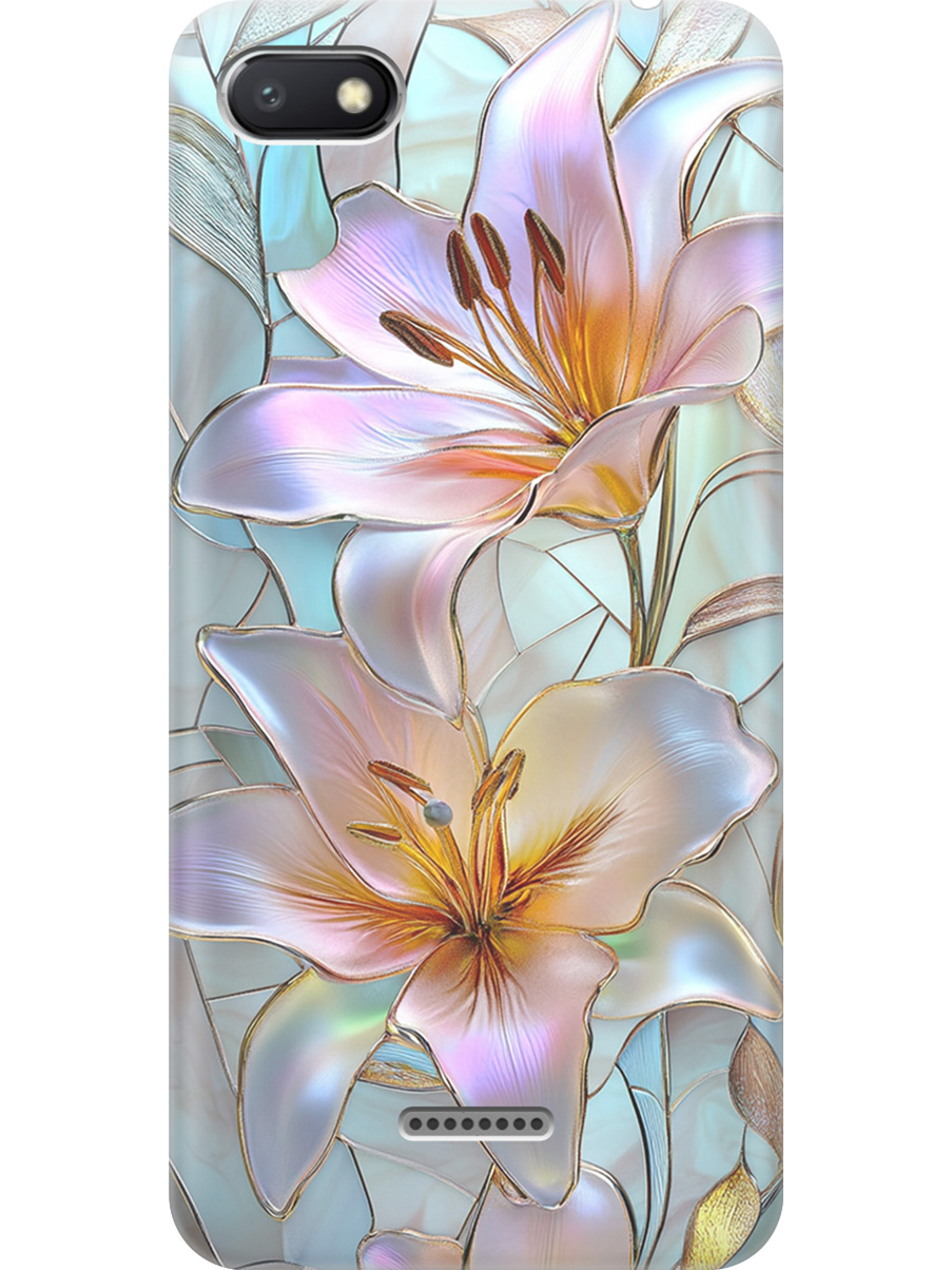 Силиконовый чехол на Xiaomi Redmi 6A с принтом "Витраж с лилиями", Прозрачный;белый;голубой;розовый, 718587123
Силиконовый чехол на Xiaomi Redmi 6A с принтом "Витраж с лилиями", Прозрачный;белый;голубой;розовый, 718587123