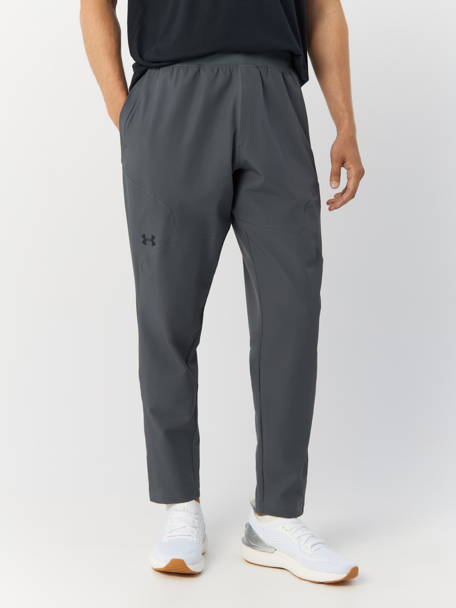 Спортивные брюки мужские Under Armour UA Unstoppable Tapered Pants 1352028 серые M, Серый, UA Unstoppable Tapered Pants
Спортивные брюки мужские Under Armour UA Unstoppable Tapered Pants 1352028 серые M, Серый, UA Unstoppable Tapered Pants
