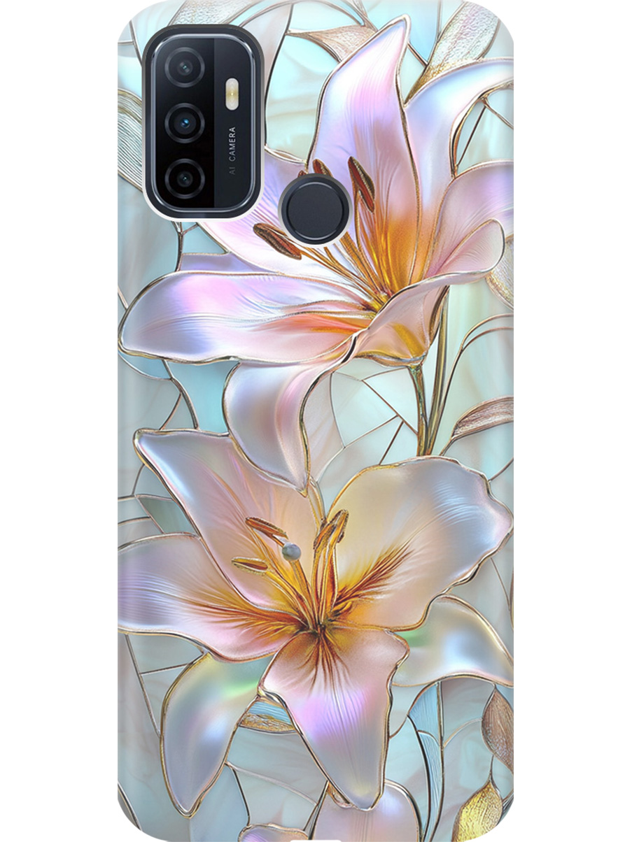 Силиконовый чехол на Oppo A53 (2020)/A32 с принтом "Витраж с лилиями", Прозрачный;белый;голубой;розовый, 726148723
Силиконовый чехол на Oppo A53 (2020)/A32 с принтом "Витраж с лилиями", Прозрачный;белый;голубой;розовый, 726148723